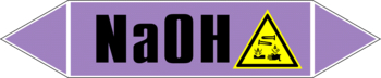 Маркировка трубопровода "na(oh)" (a07, пленка, 126х26 мм)" - Маркировка трубопроводов - Маркировки трубопроводов "ЩЕЛОЧЬ" - Магазин охраны труда ohranatruda-shop.ru
